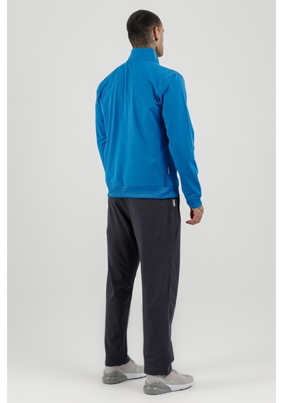 Airlife Sportswear Tam Boy Fermuarlı Erkek Dik Yakalı Eşofman Takımı Saks Saks Mavi