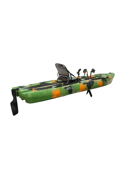 Sup Pro Tek Kişilik Pedallı Balıkçı Kanosu Yeşil Kamuflaj