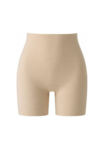 Cottonill Premium - Ten Lazer Kesim Yüksek Bel Görünmez Kadın Boxer