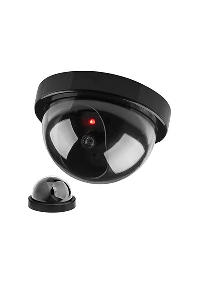 Lorex Robotix Rb-sk04 Caydırıcı Dome Kamera + Dikkat Kameralar Kayıtta Etiketi - Sahte Kamera