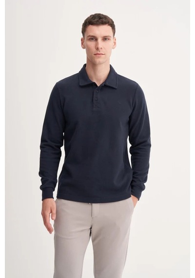 Cazador Caz 56460 Selanik Polo Yk. Sweat Erkek Lacivert 26kc56460-420