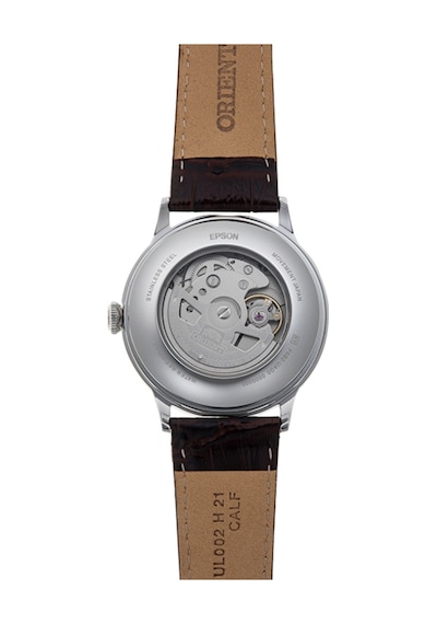 Orient Ra-ak0705r30b Otomatik Deri Kahverengi Kırmızı Kadran 41 Mm Erkek Kol Saati Gri