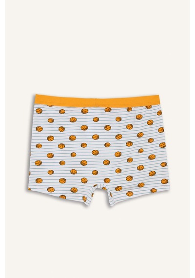 Defacto Desenli Penye 3lü Boxer Erkek Çocuk H5942a826smwt34 Beyaz-wt34