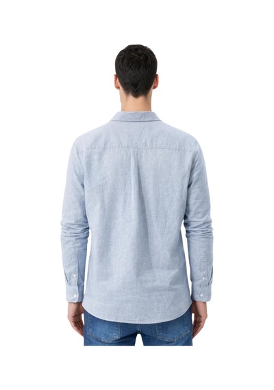 Arma Ar-ma Erkek Keten Gömlek Baskisiz Basic Düğme Kapamali Cepsiz Uzun Kollu Gömlek Dokuma Kumaş Regular Fit %60 Pamuk %40 Keten Y31485118002 Mavi-m2 Arma Ar-ma Erkek Keten Gömlek Baskisiz Basic Düğme Kapamali Cepsiz Uzun Kollu Gömlek Dokuma Kumaş Regular Fit %60 Pamuk %40 Keten Y31485118002 Mavi-m2