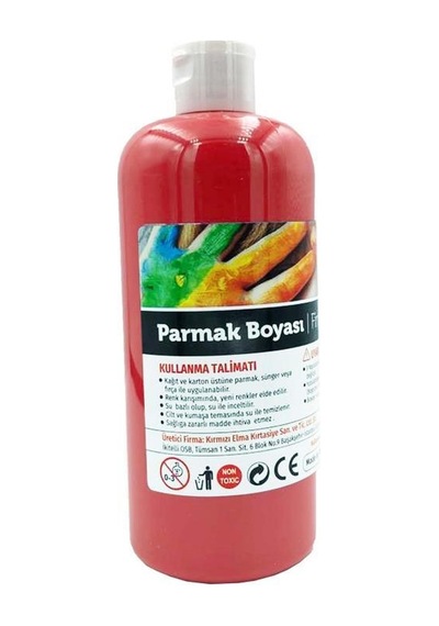 Red Apple Parmak Boya 500 Gr Pembe Rp 500-20
