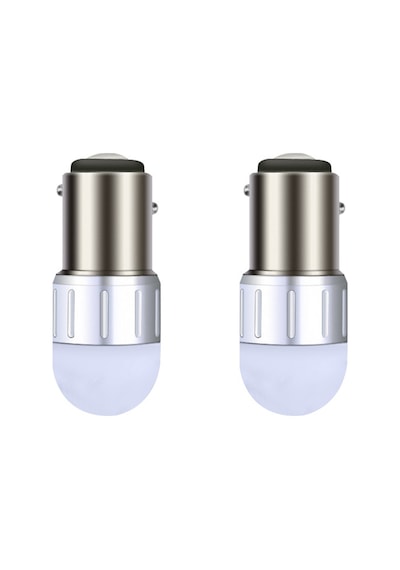 Space Dekoratif Canbus'lı Led Ampul Beyaz Çift Duy Şaşı Tırnak / Laam162-3