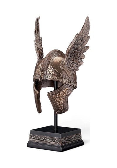 Valkyrie Kanatlı Mitolojik Miğfer Objesi