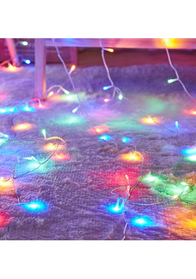100 Metre Rgb Led Işık Çok Renkli- 8 Fonksiyonlu İç/dış Mekan, Cafe, Ağaç, Bahçe, Yılbaşı Dekoratif RGB