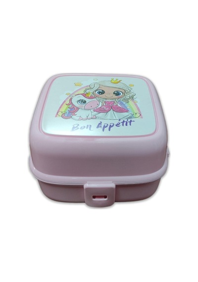 Gondol Plastik Beslenme Kutusu Porky G-400 Pembe
