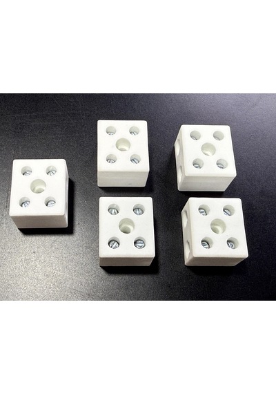 Cpo-30a-2p Yüksek Isıya Dayanıklı Porselen Klemens 450v 5 Adet