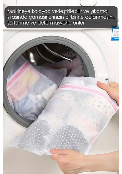 7'li Banyo Seti - 90 Lt Kirli Sepeti Latte Katlanabilir Çamaşır Sepeti Su Kovası Maşrapa File Krem