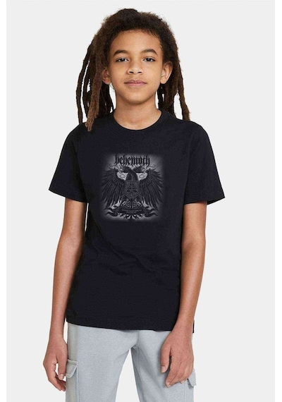 Tshirthane Behemoth Abyssus Abyssum Invocat Baskılı Unisex Çocuk Siyah T-Sh (528295401)