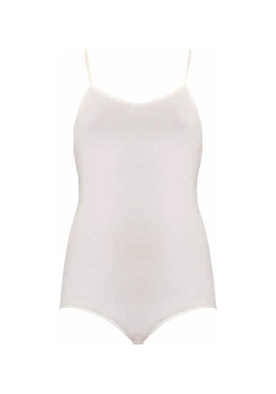 Kız Çocuk İp Askılı Body 3 Adet -461 Beyaz