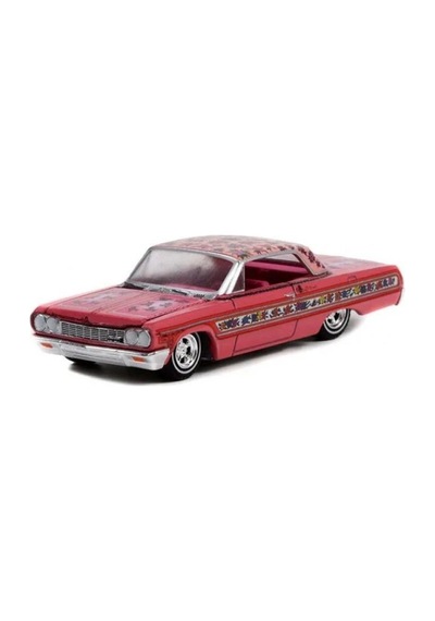Greenlight California Lowriders Series 1 - 1694 Chevrolet Impala- 1/64 Model Araba