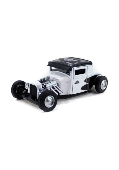 Metal Madmax Yarış Aracı Beyaz Renk