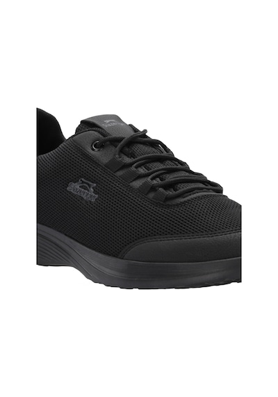 Slazenger EQUINOX I Büyük Beden Erkek  Siyah / Siyah Koşu & Yürüyüş Spor Ayakkabısı