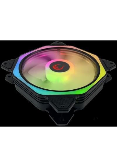 Rampage Coolwınd F1 3x12cm Argb Fan Kontrolcü Hub+ Kumandalı Siyah Kasa Fan Kiti