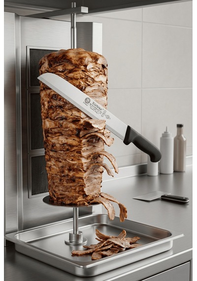 Sürmene Döner Bıçağı Kaşar Ve Kavurma Bıçak Paslanmaz Çelik 48 Cm Dönerci Bıçağı Sürbisa 61633