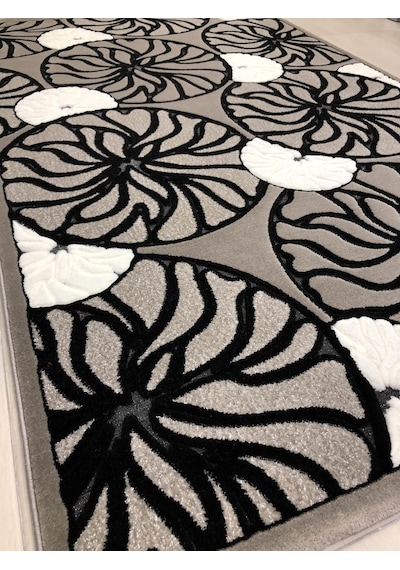 Kaşmir Halı Jade 146X233 Z 002-02 Gri Beyaz 4 M2 Halı !