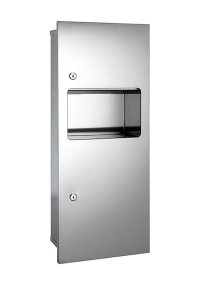 Artema Arkitekta Kağıt Havluluk + Çöp Kovası
