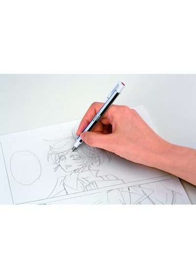 Mono Zero Kalem Silgi, Yuvarlak Uç, 2,3mm, Çizgili