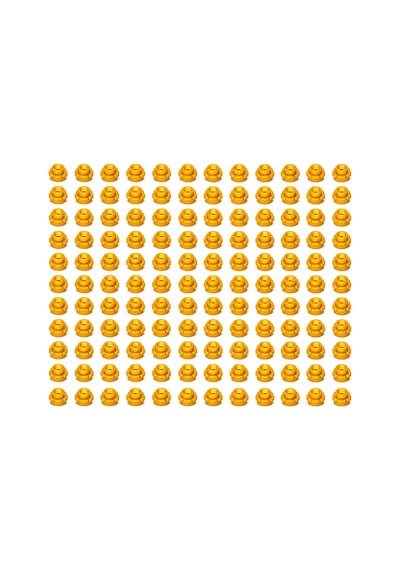 Orjinal Bitki Ağaç Parçaları: Çiçek: Flowers: 100 Adet Parlak Sarı Çiçek Parçası 24866