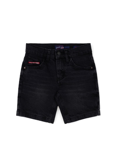 U.s. Polo Assn. Erkek Çocuk Siyah Şort Jean 50283980-dn0027 Black