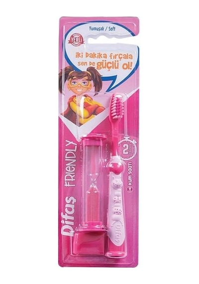 Difaş Friendly Diş Fırçası Kum Saati