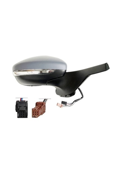 Citroen C3 2016-2018 Elektrikli Ayna Astarlı Sinyalli Sensörlü Sağ Oem No: 98128562xt