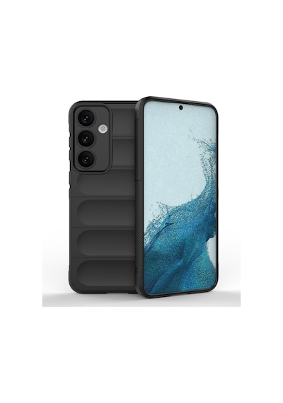 Samsung Galaxy  Uyumlu,  S24 Kılıf Optimum Silikon - Siyah