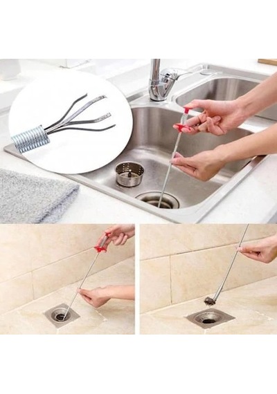 Banyo Küvet Lavabo Tıkanıklık Açma Gider Tıkanıklığı Açıcı Tel