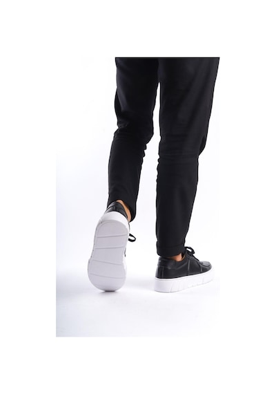 Mubiano Hakiki Deri Erkek Spor Ayakkabı & Sneaker Siyah -mbkry650-s Siyah