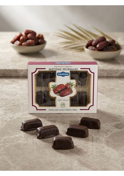 Çikolata Kaplamalı Hurma Şekeri - 240 Gr