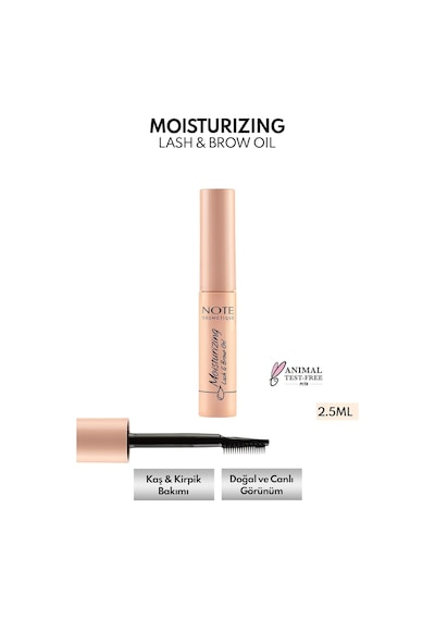 Note Lash & Brow Oil Nemlendirici Ve Besleyici Kaş Kirpik Bakım Yağı
