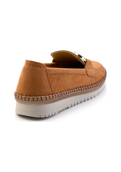 Bambi Taba Kadın Loafer Ayakkabı K01536201002 Taba