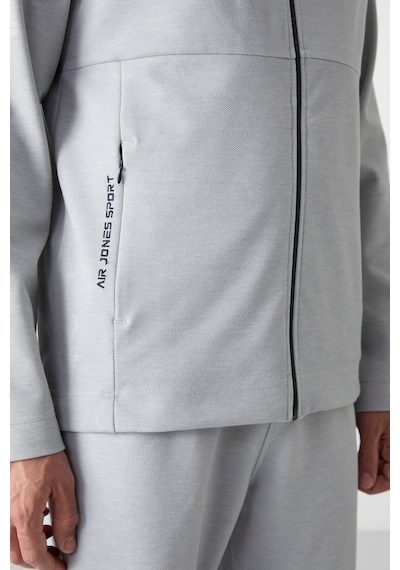 Tommy Life Carlos Gri Standart Kalıp Erkek Eşofman Takım - 85209 Gri