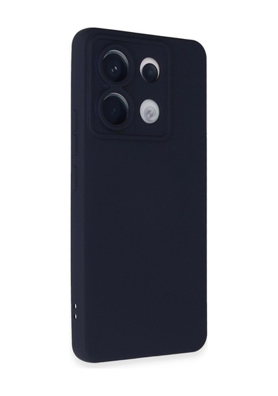 Herşeytrend Xiaomi Redmi Note 13 Pro 5g Kılıf Nano İçi Kadife Silikon - Lacivert Çok Renkli