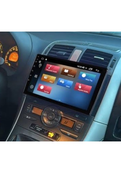 Foxus Toyota Aurıs 2011 4gb Ram 64gb Hafıza Android Dokunmatik Ekran Oto Teyp - Carplay Wifi Gps Bluetooth Kamera Destekli Oem