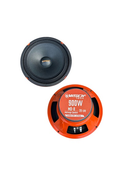 20 Cm 900w Visortech Md-8 100 Rms Midrange