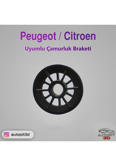 Peugeot / Cıtroen Uyumlu Çamurluk Braketi