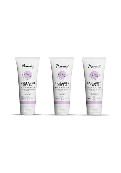 Homm Life Kolajen Krem Yoğun Nem Ve Yumuşak Cilt Bakımı İçin Pratik Kullanım 50 Ml - 3 Adet