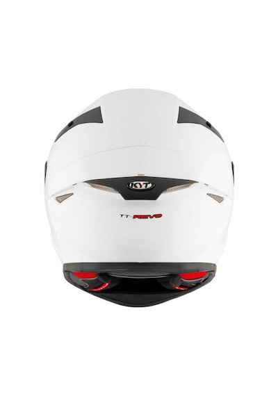 Kyt Tt-Revo Plain Kapalı Kask Beyaz