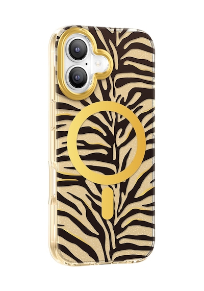 İphone 17 Uyumlu Kılıf M-safe Şarj Özellikli Zore Paris Veyro Tpu Kapak Gold