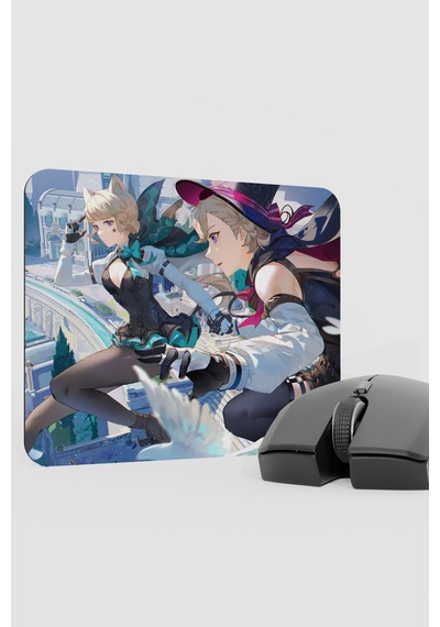 Lyney Genshin Impact Anime Gacha V1 - 22x18 Gaming Mouse Pad Fare Altlığı