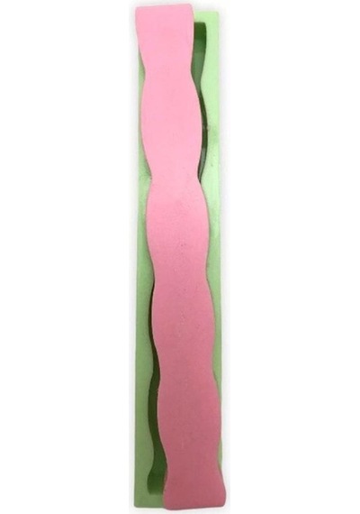 Boğumlu Çubuk Silikon Mum Kalıbı 23x3x2.5 Cm 6