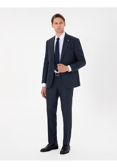 Pierre Cardin Erkek İndigo Takım Elbise 50291962-vr028