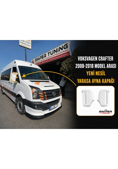 Volkswagen Crafter 2008-2018 Model Arası Yeni Nesil Yarasa Ayna Kapağı