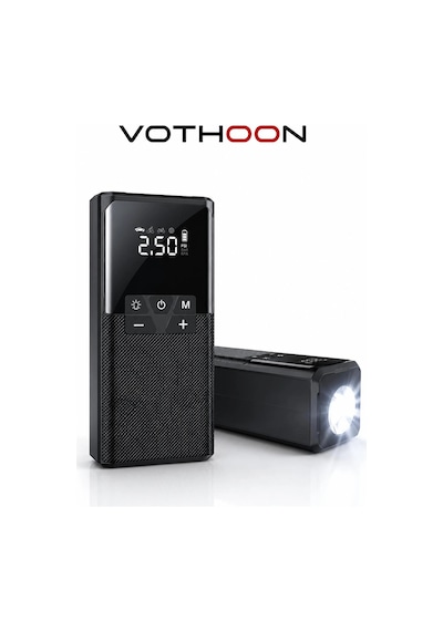 Vothoon12000 Mah Akıllı Akü Takviye Ve Dijital Hava Pompası Akım Korumalı