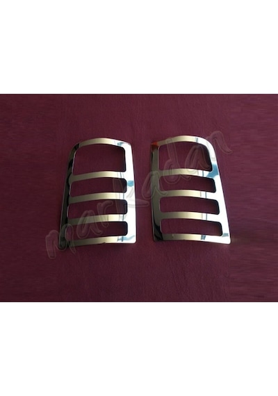 Woc Chrome Citroen Berlingo Krom Stop Çerçevesi 1996-2008 2 Parça
