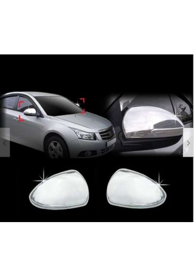 Chevrolet Cruze Uyumlu Ayna Kapağı Abs Plastik Krom